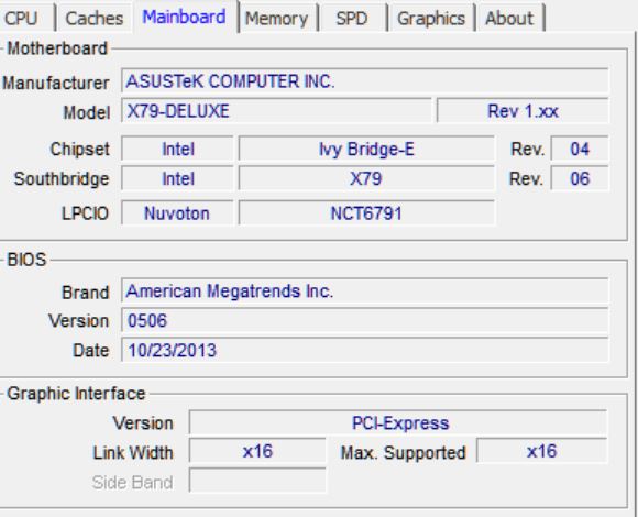 board.JPG : asus x79 deluxe + 4930k + 980ti 엘캐피탄 해킨 가능할까요?