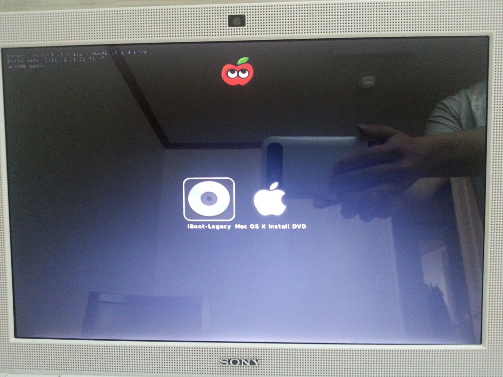 2015-03-14 11.15.58.jpg : iBoot + Snow Leopard 설치를 도와주세요.