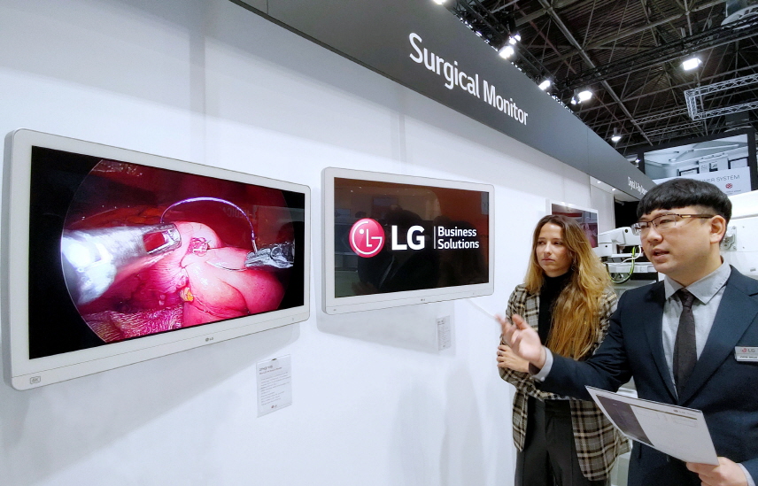 LG전자, 세계 최대 의료기기 박람회서 수술용 미니 LED 모니터 선보인다 _이미지_1