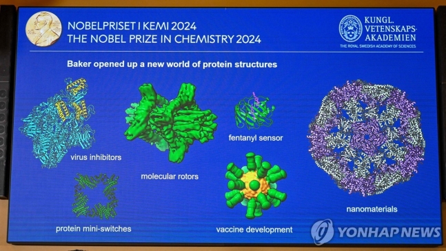 SWEDEN-NOBEL-PRIZE-CHEMISTRY
October 9, 2024.(Photo by Jonathan NACKSTRAND / AFP)