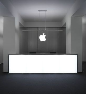 Apple Reception Desk: