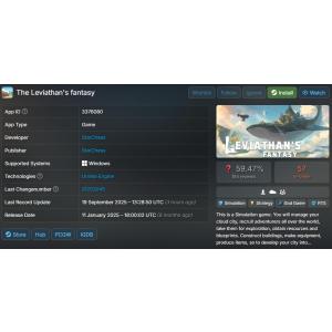 [Steam] The Leviathan's fantasy (무료/무료)
