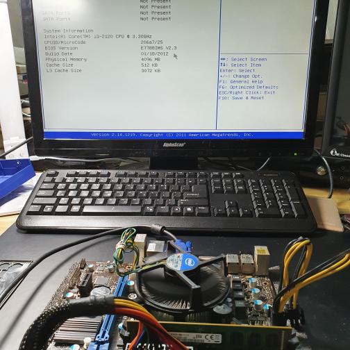 i3-2120 + MSI H61M-P31 = 택포 3만원에 팝니다.