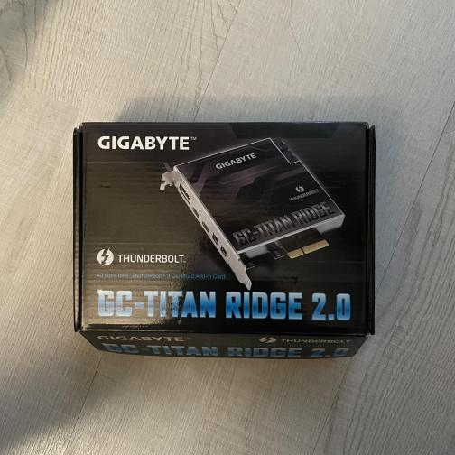GC-Titan Ridge 2.0 판매합니다.