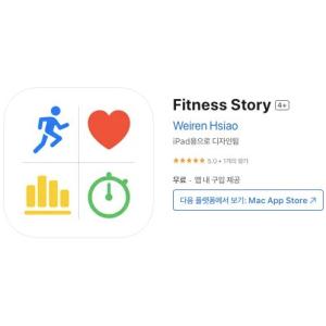 [iOS] Fitness Story (인앱 평생 무료/무료)