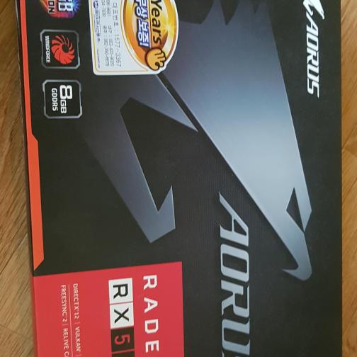 rx580 8g 어로스 입니다.