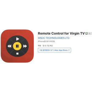 [iOS] Remote Control for Virgin TV (인앱 평생 무료/무료)