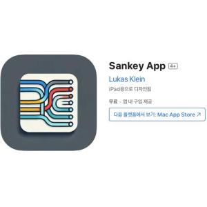 [iOS] Sankey App (인앱 평생 무료/무료)